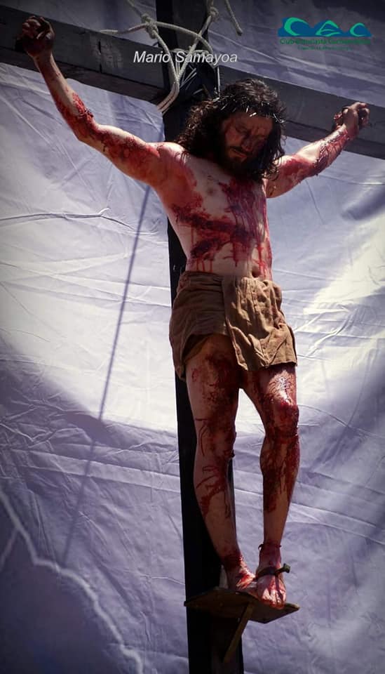 Jesús crucificado.