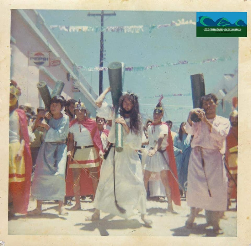 Cristo llevando la cruz.